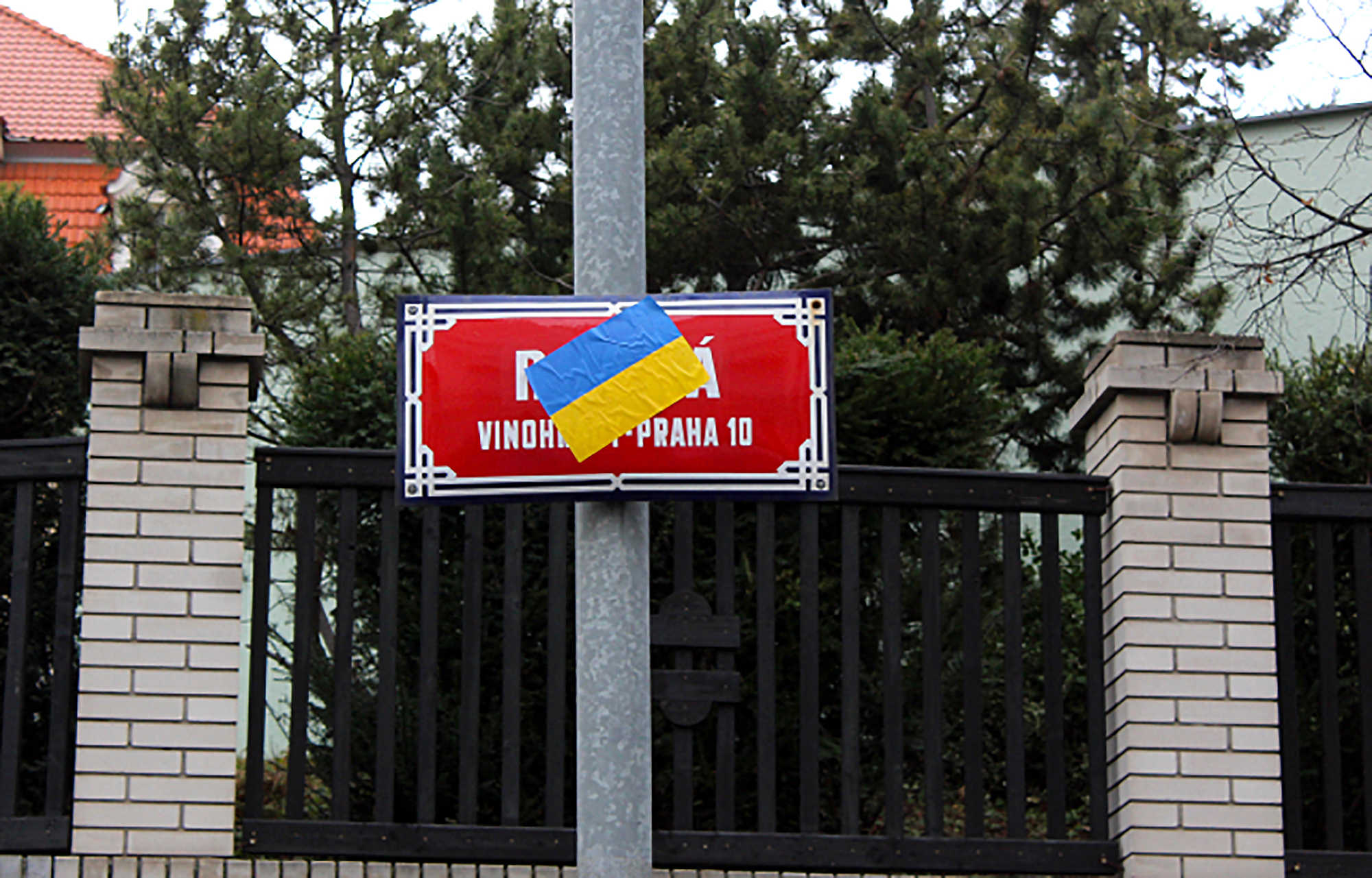Vinohrady, 26. únor 2022; ilustrační foto