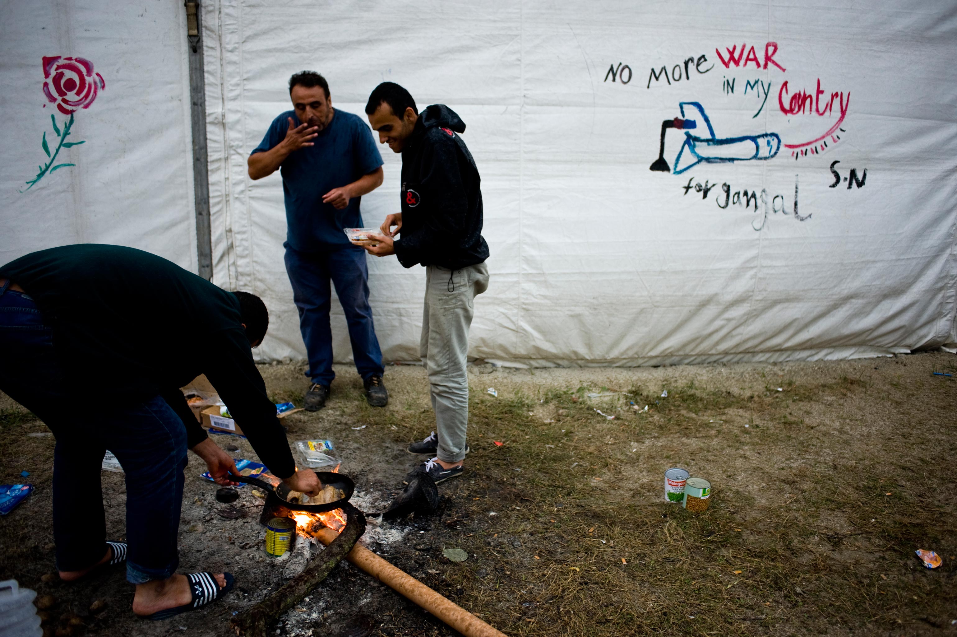 Calais, srpen 2015