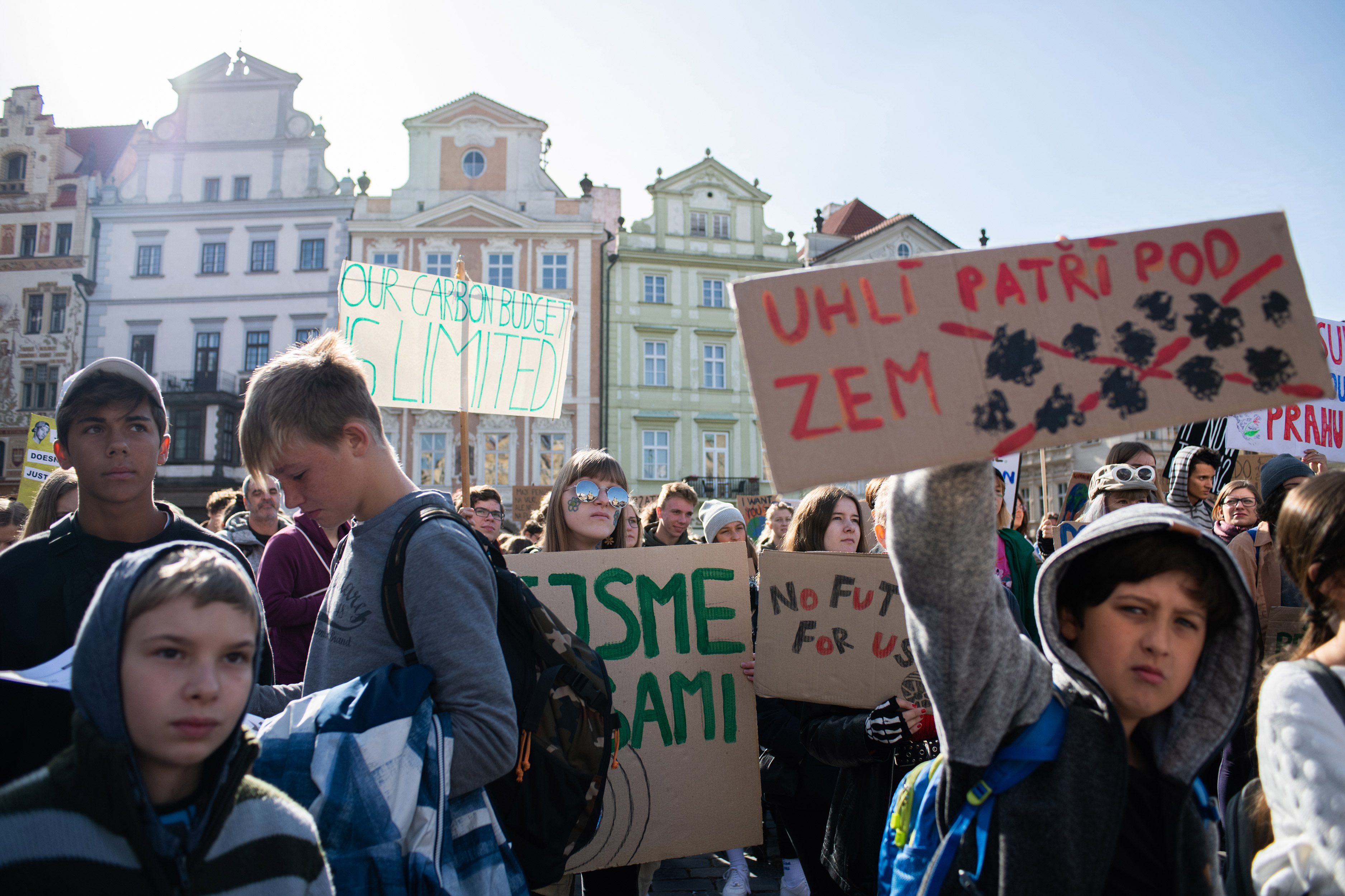 Stávka za ochranu klimatu, Praha, září 2019
