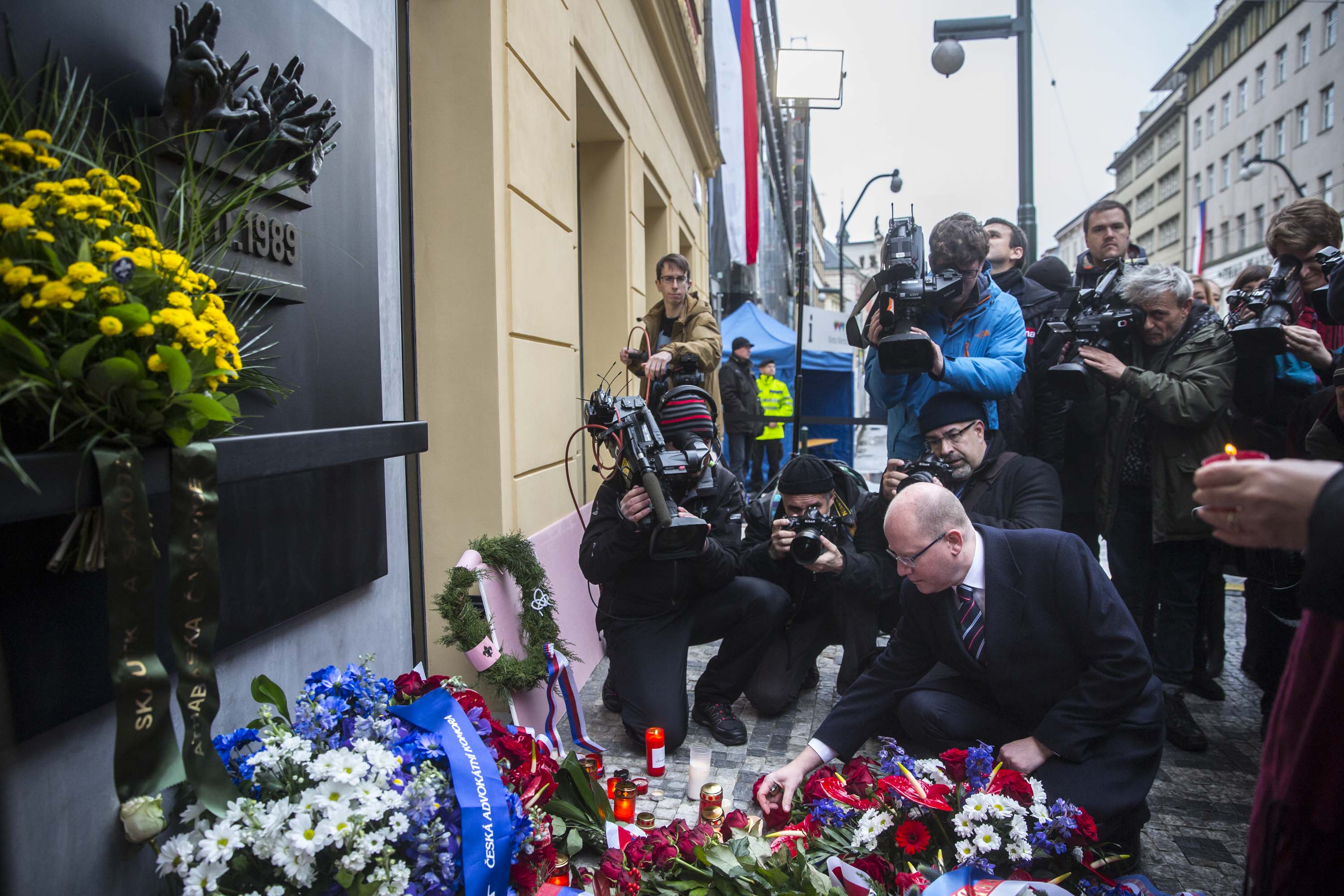 17.11.2016, Bohuslav Sobotka, Národní třída, Praha