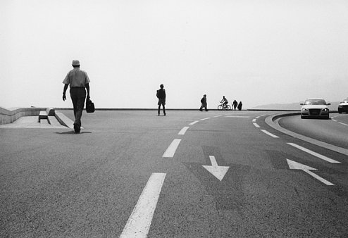 Marcel Stecker: Země lidí, 2010, bromostříbrné fotografie