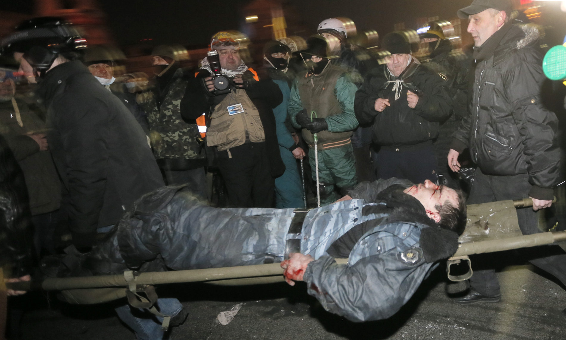 Policie se rozhodla zaútočit na demonstranty