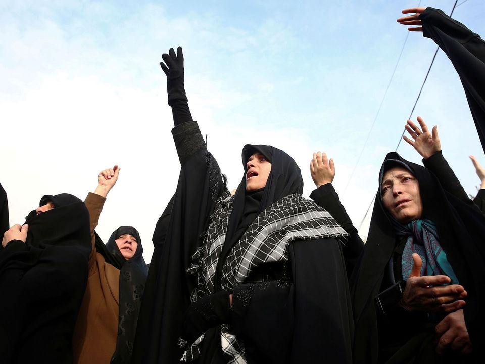 V Teheránu se protestuje proti "americkým zločinům".