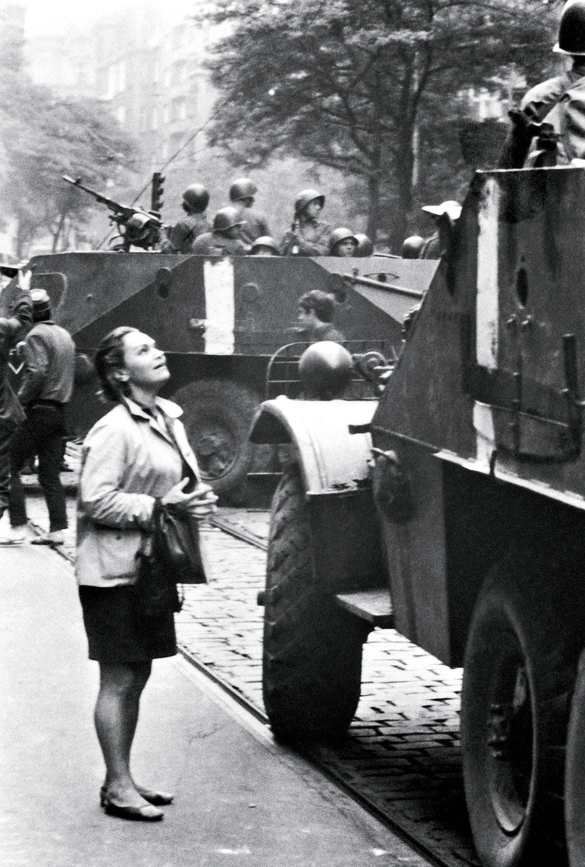 Vinohradská třída, 21. srpen 1968