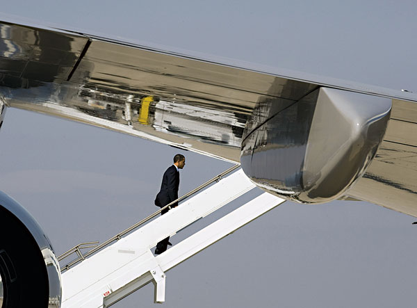 Fotografie: Obama v Česku - Autor: Globe Media/Reuters