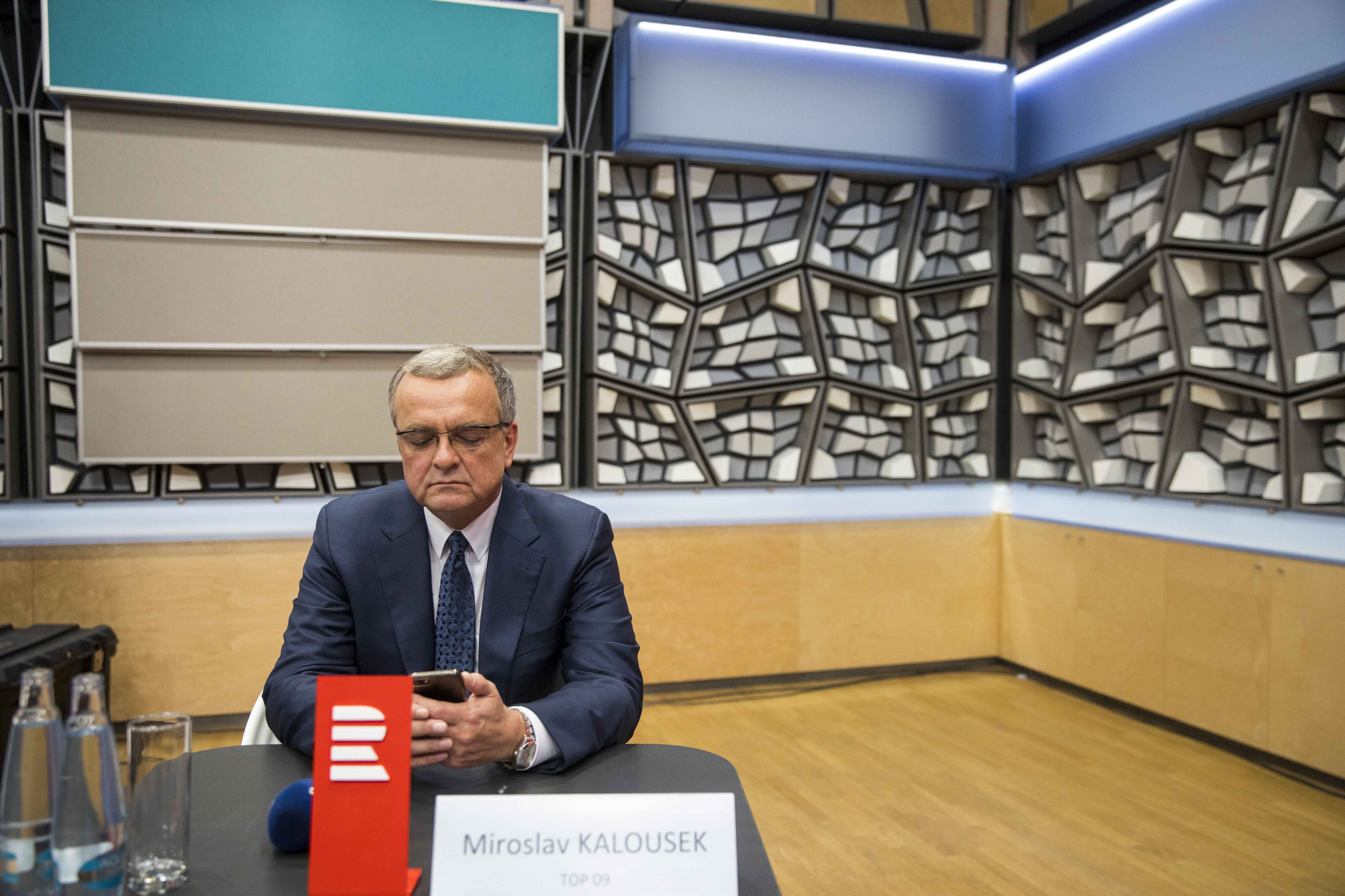 Miroslav Kalousek, Český rozhlas, říjen 2017