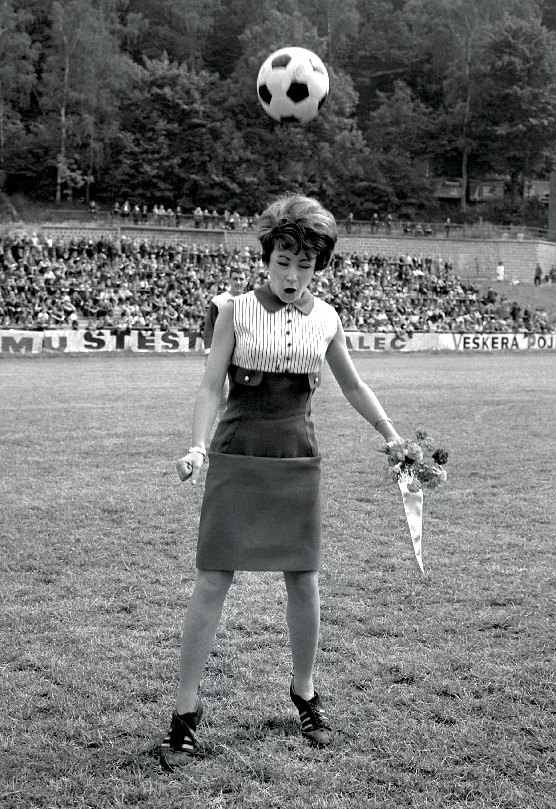 Na karlovarském filmovém
festivalu v roce 1966