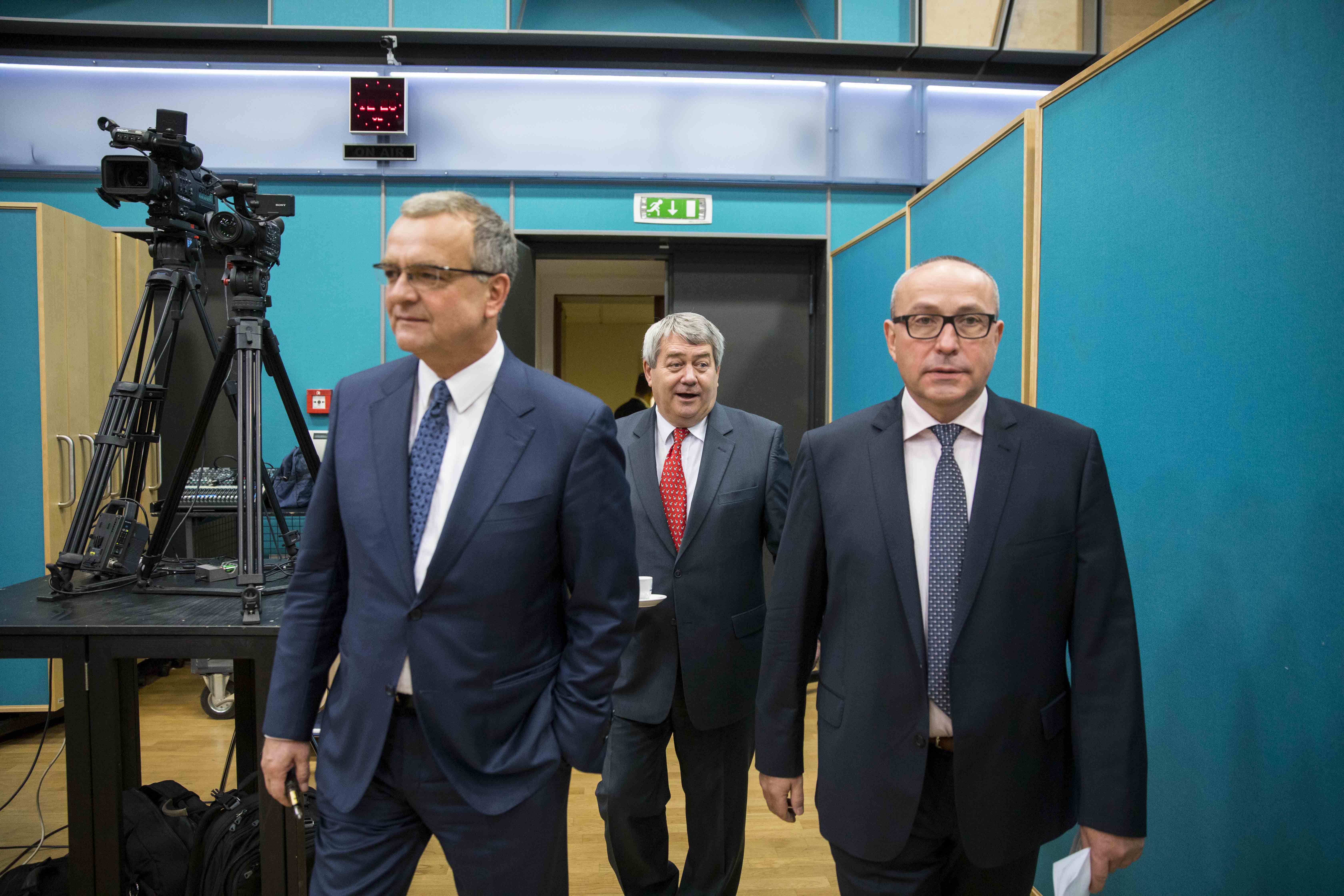 Miroslav Kalousek, Vojtěch Filip a Jan Pokorný, Český rozhlas, 20.10.2017