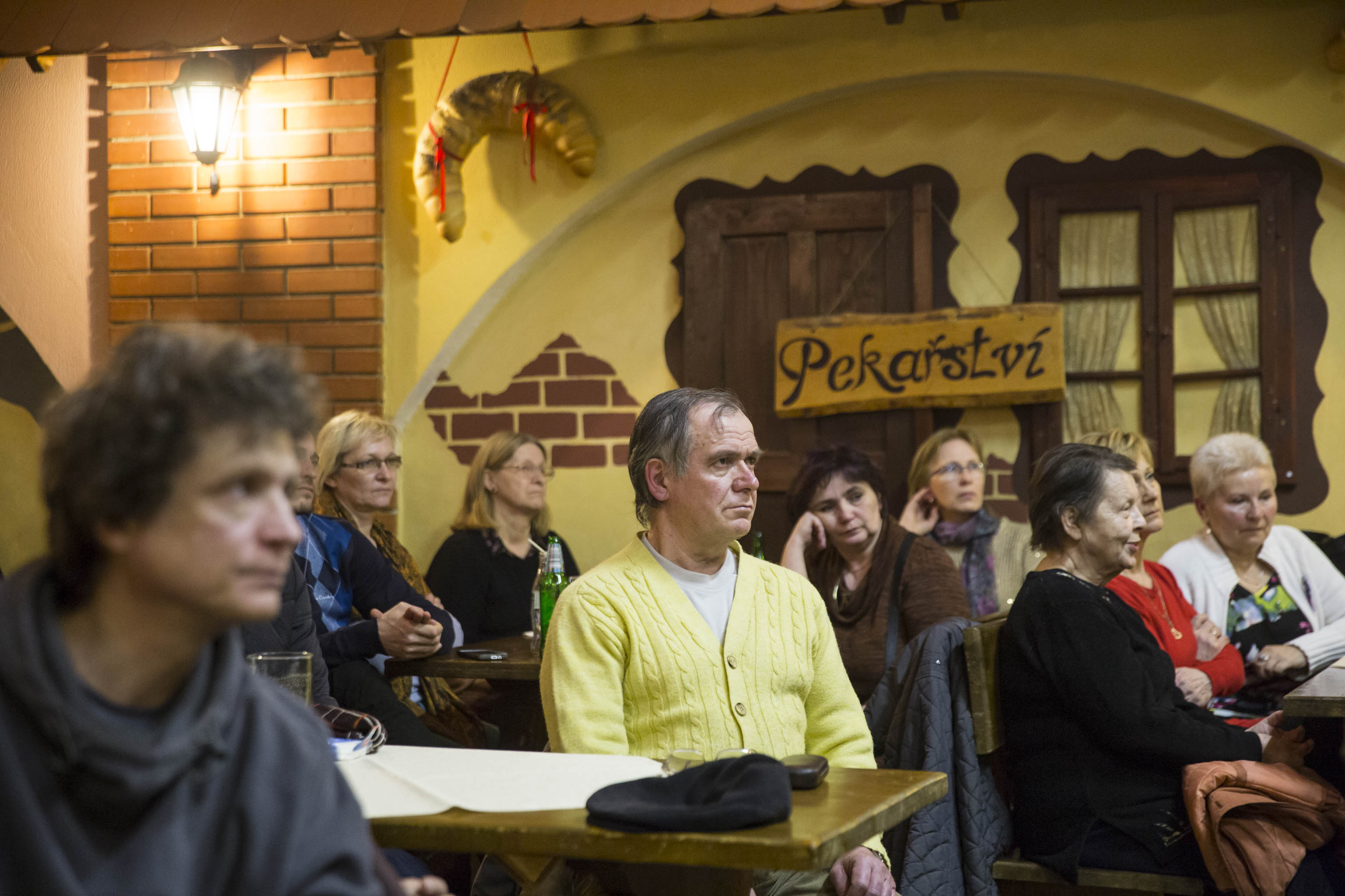 Během debaty "Nejen o migraci"