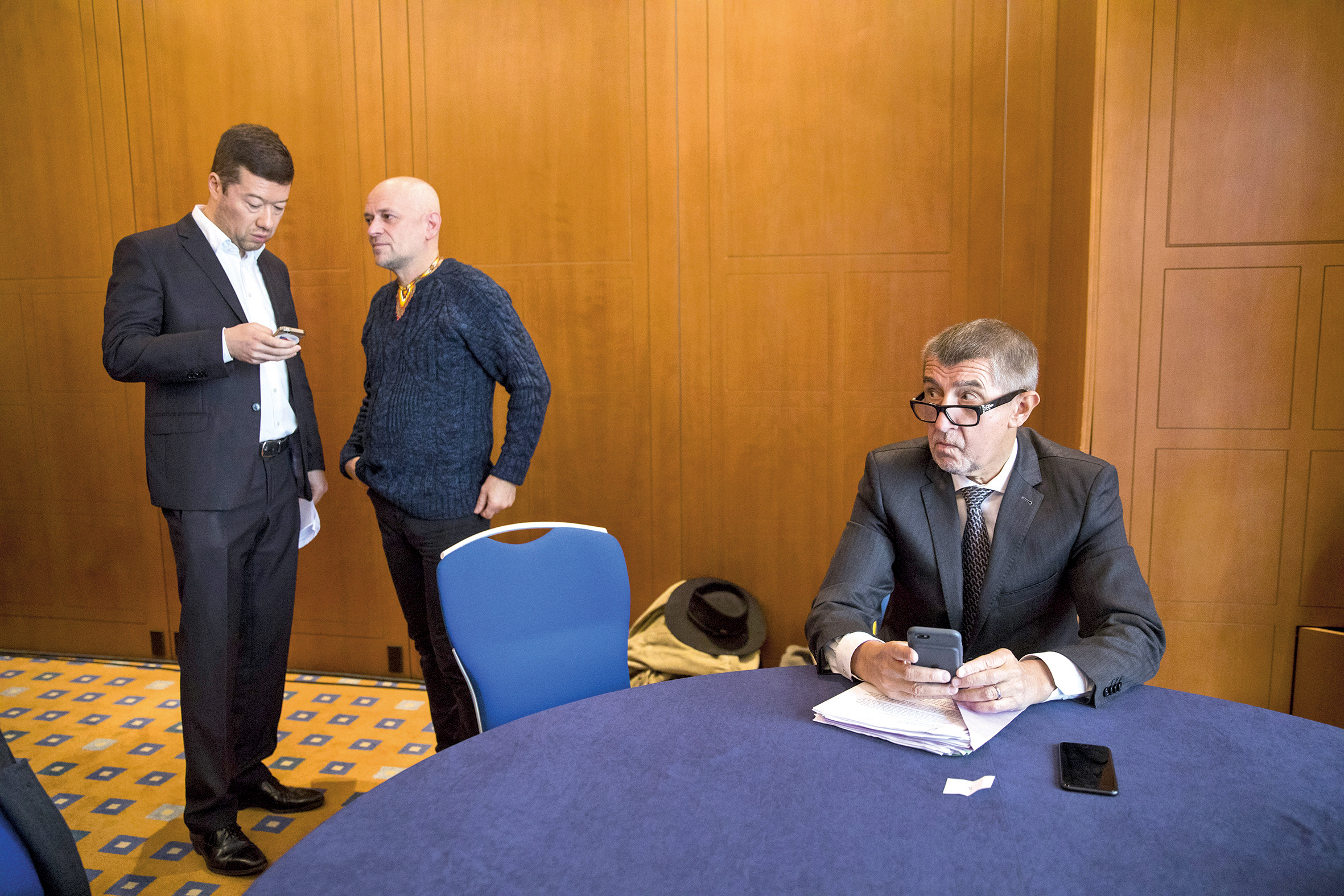 Tomio Okamura a Andrej Babiš