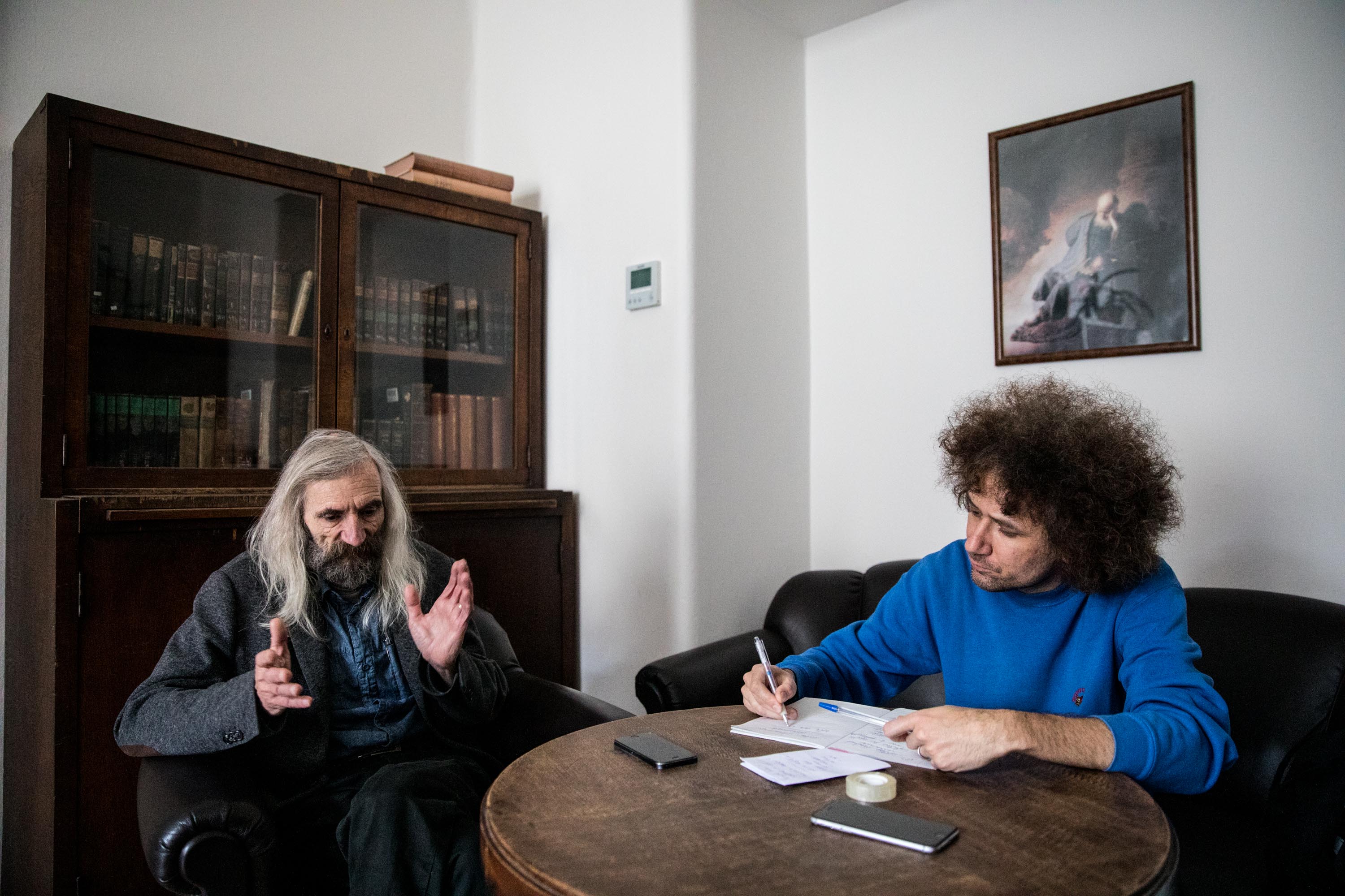 Miroslav Petříček a Pavel Turek, prosinec 2018