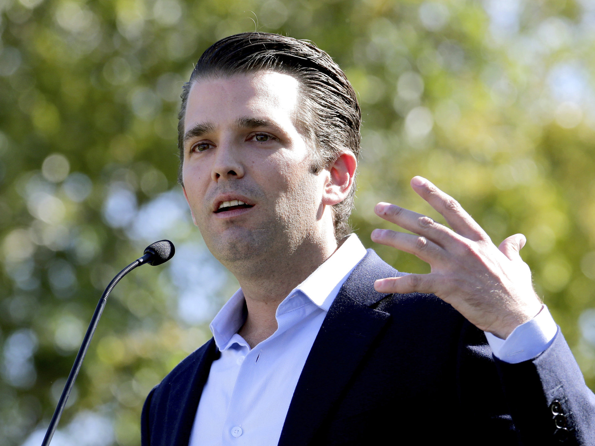 Nejstarší syn amerického prezidenta Donald Trump jr.