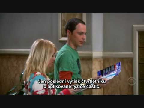 Sheldon and Penny best scene (czech sub.)