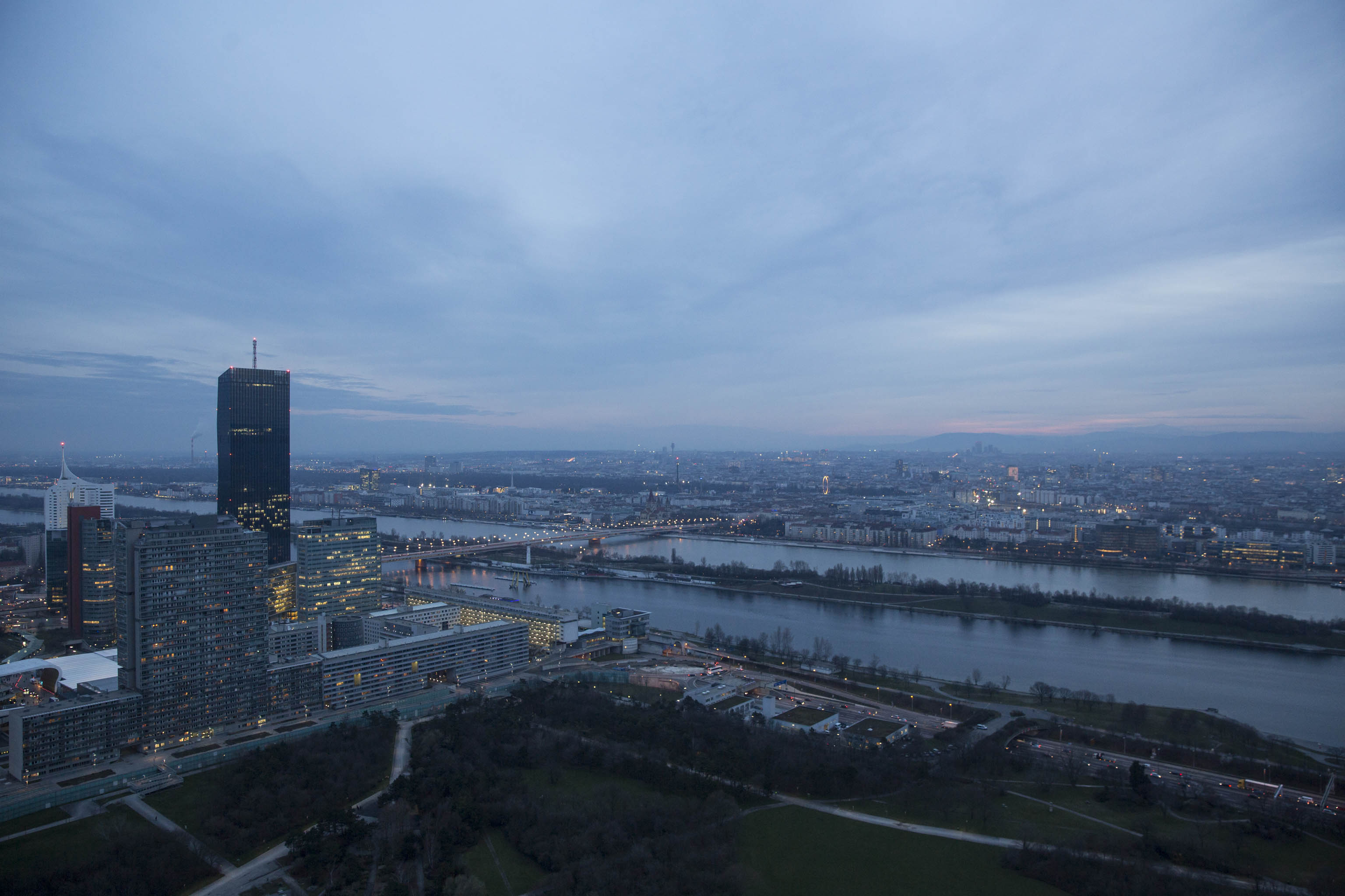  Pohled na Vídeň z Donnauturm