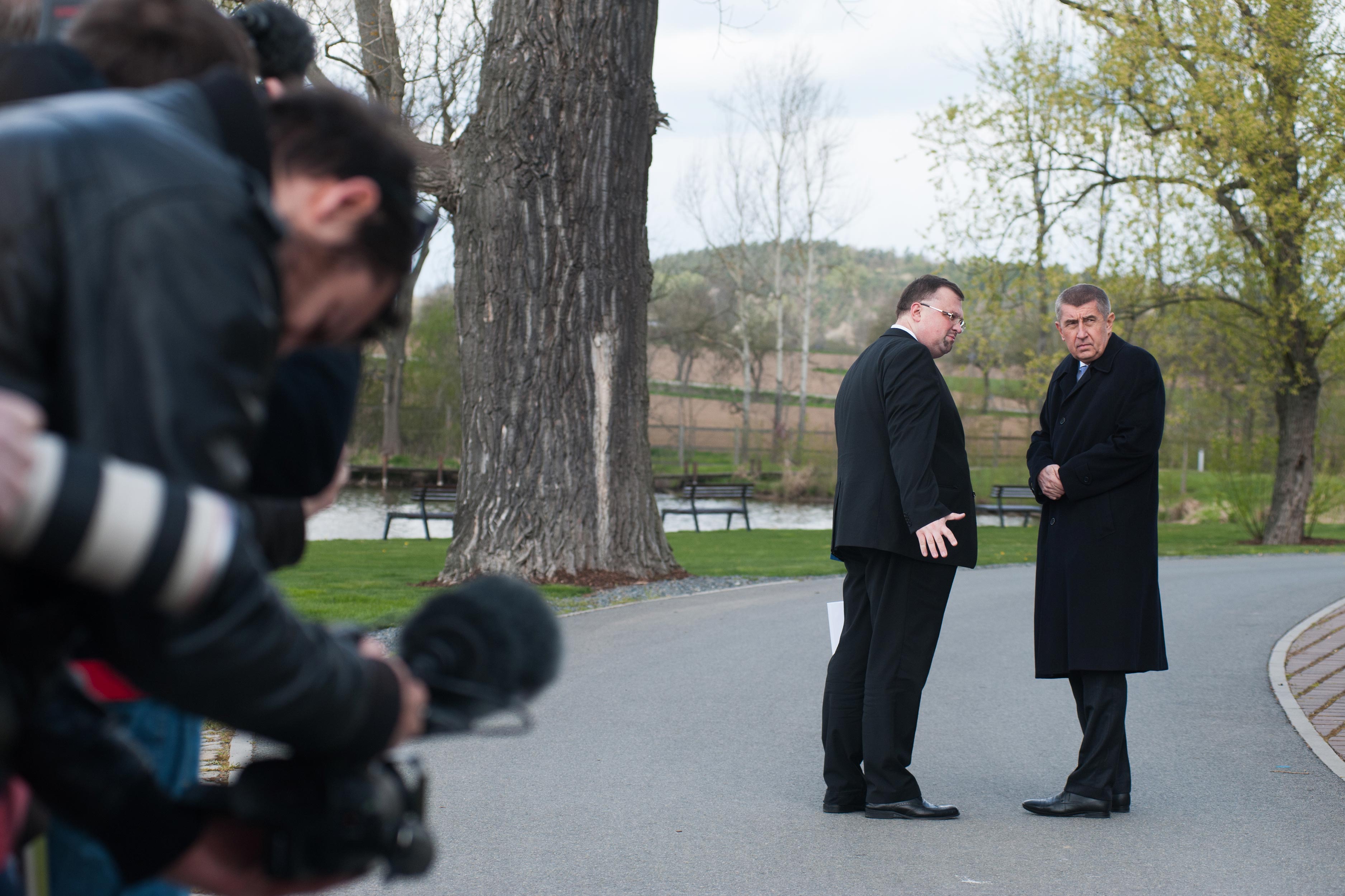 Andrej Babiš a Jindřich Forejt.