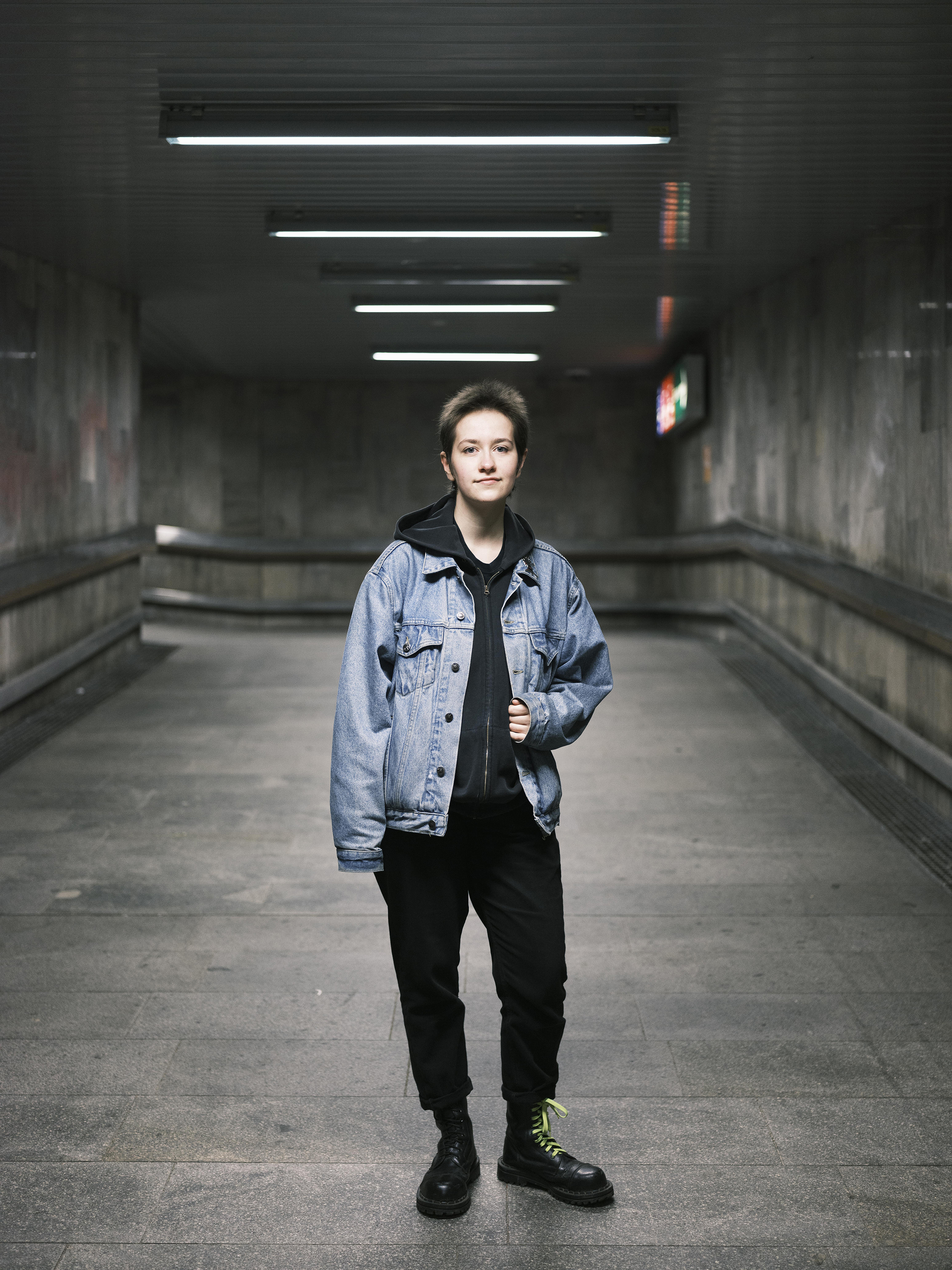Spokojeně androgynní. (Andy)