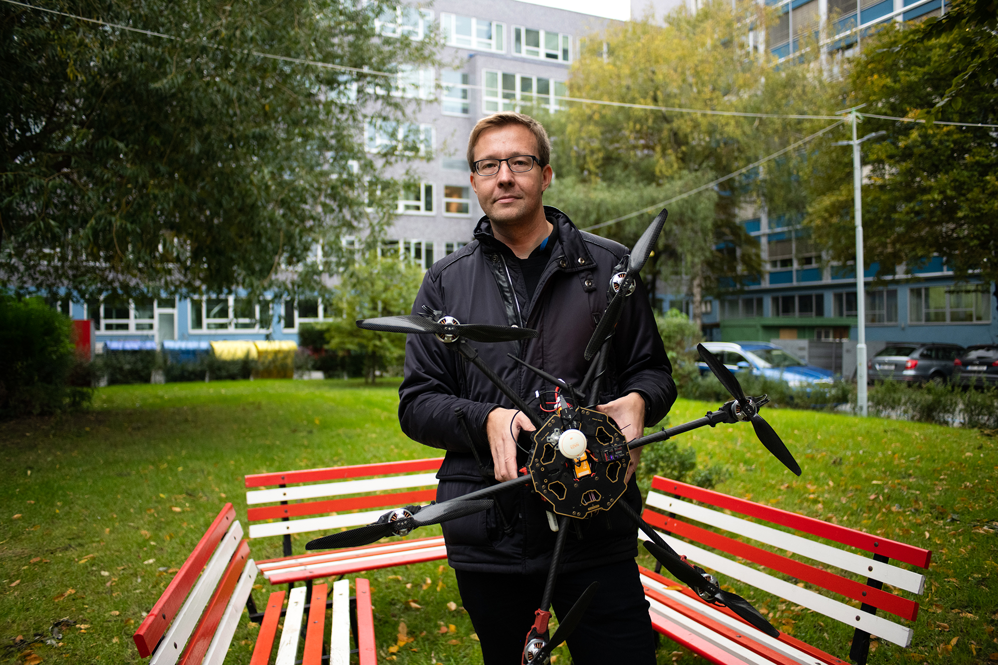 Zdeněk Bečvář z katedry telekomunikační techniky ČVUT 