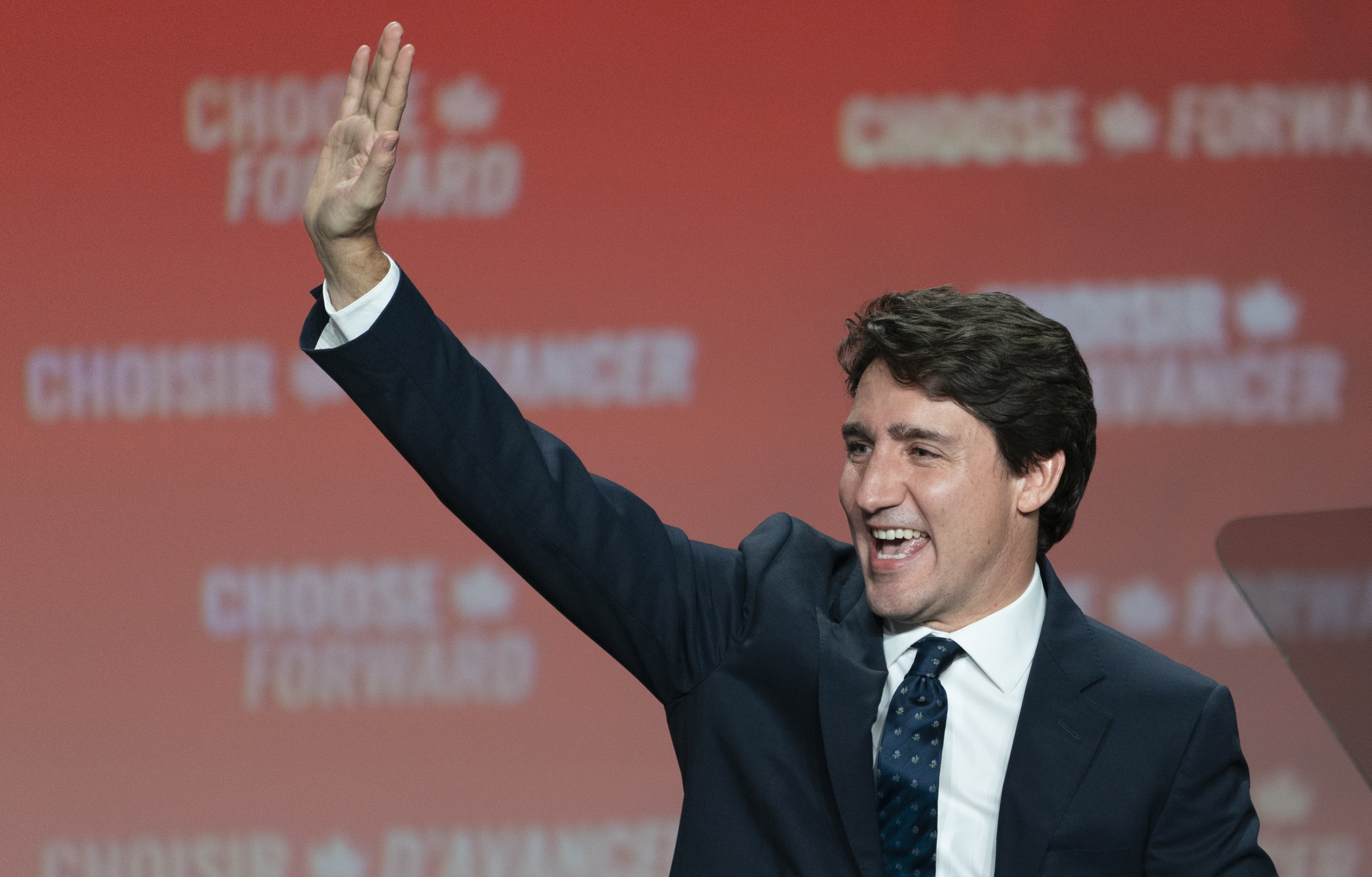 Justin Trudeau po volbách