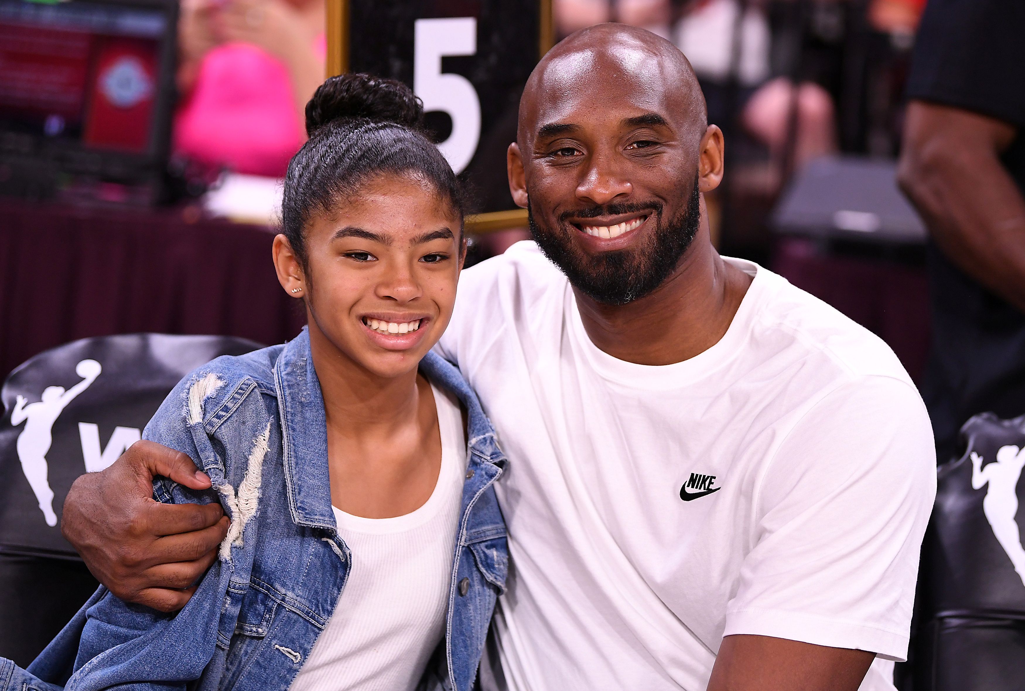 Kobe Bryant s dcerou Giannou