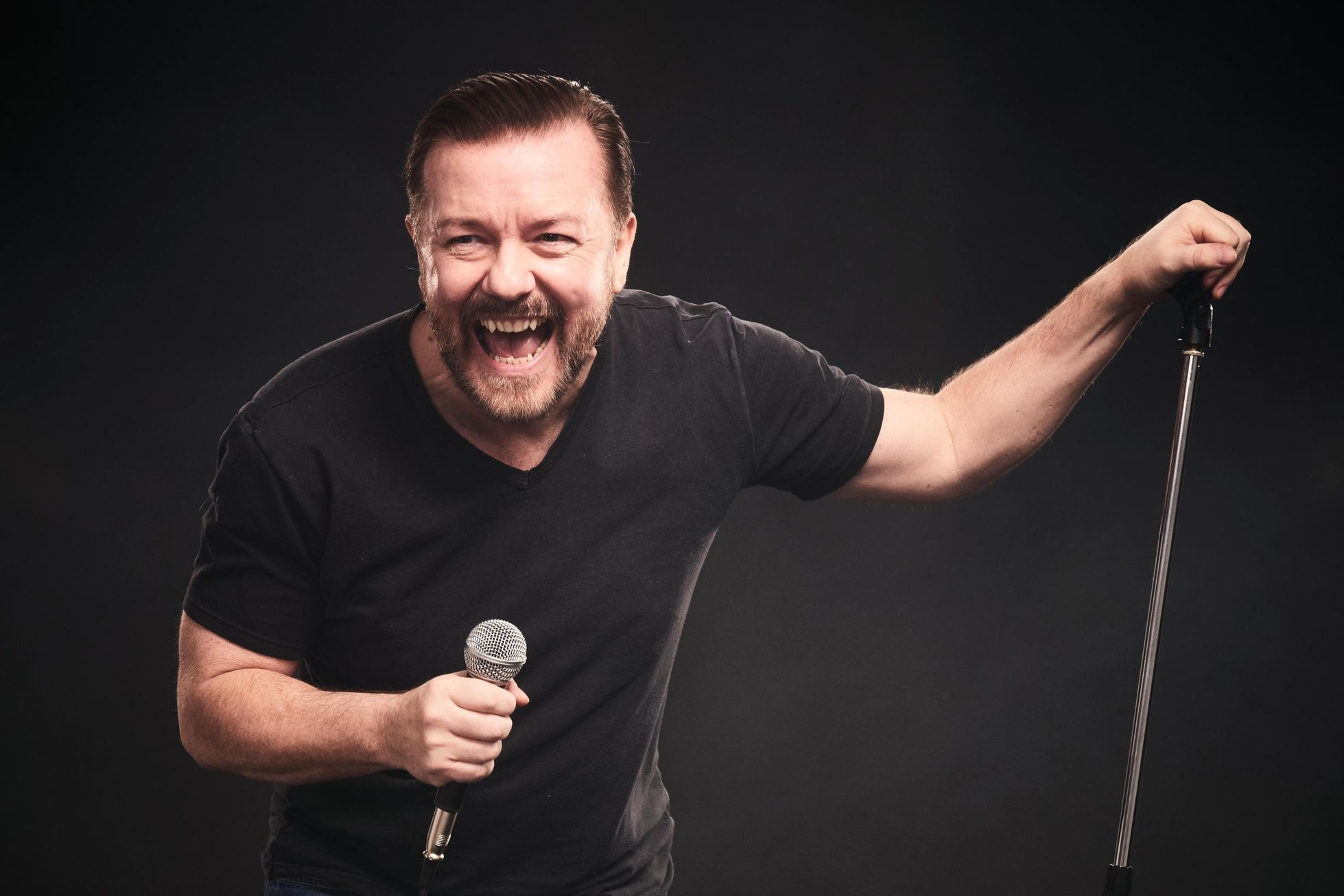 Britský herec a komik Ricky Gervais