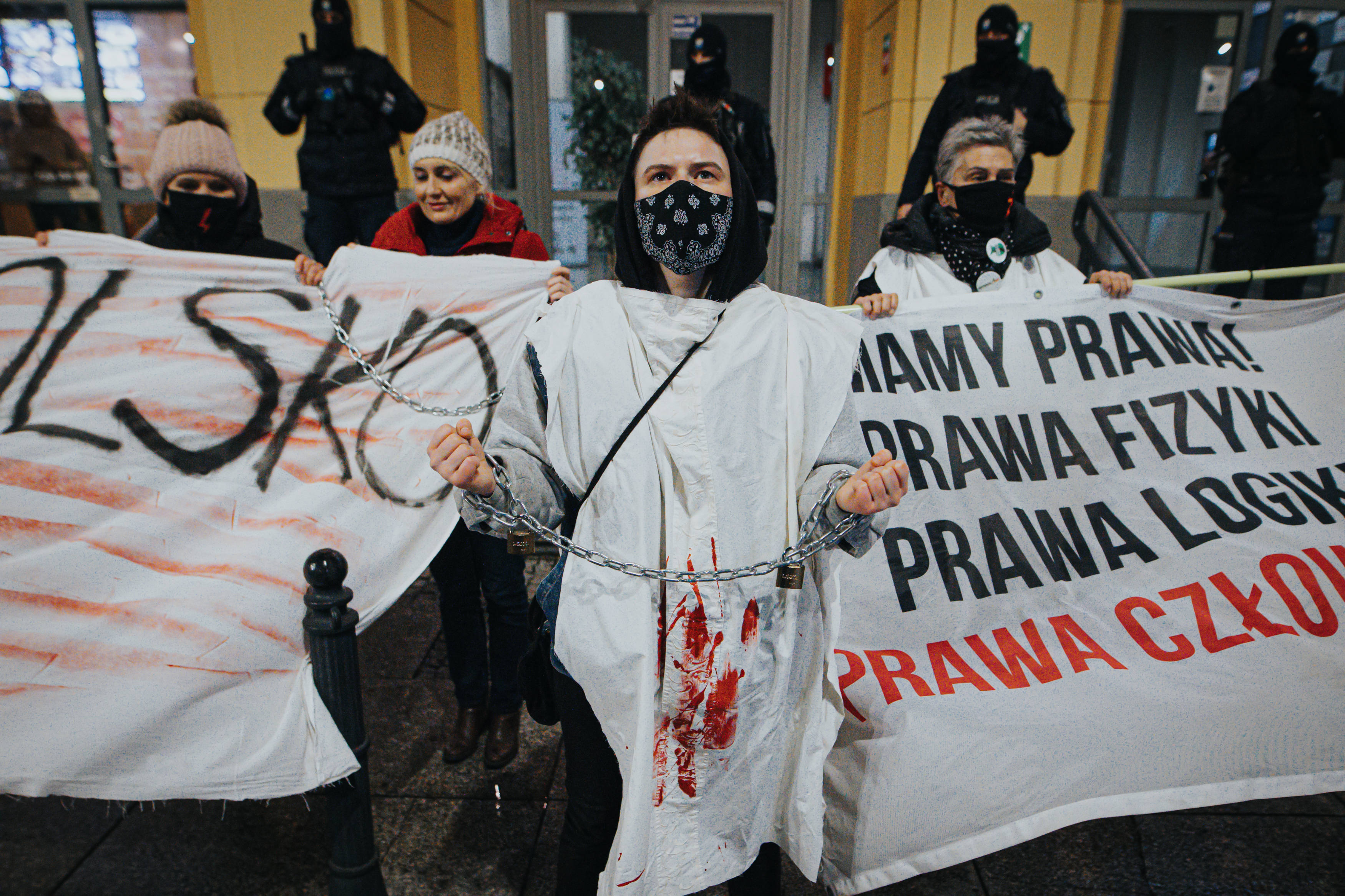 Wroclaw, 1. prosince: protesty proti zpřísňování interrupčních zákonů