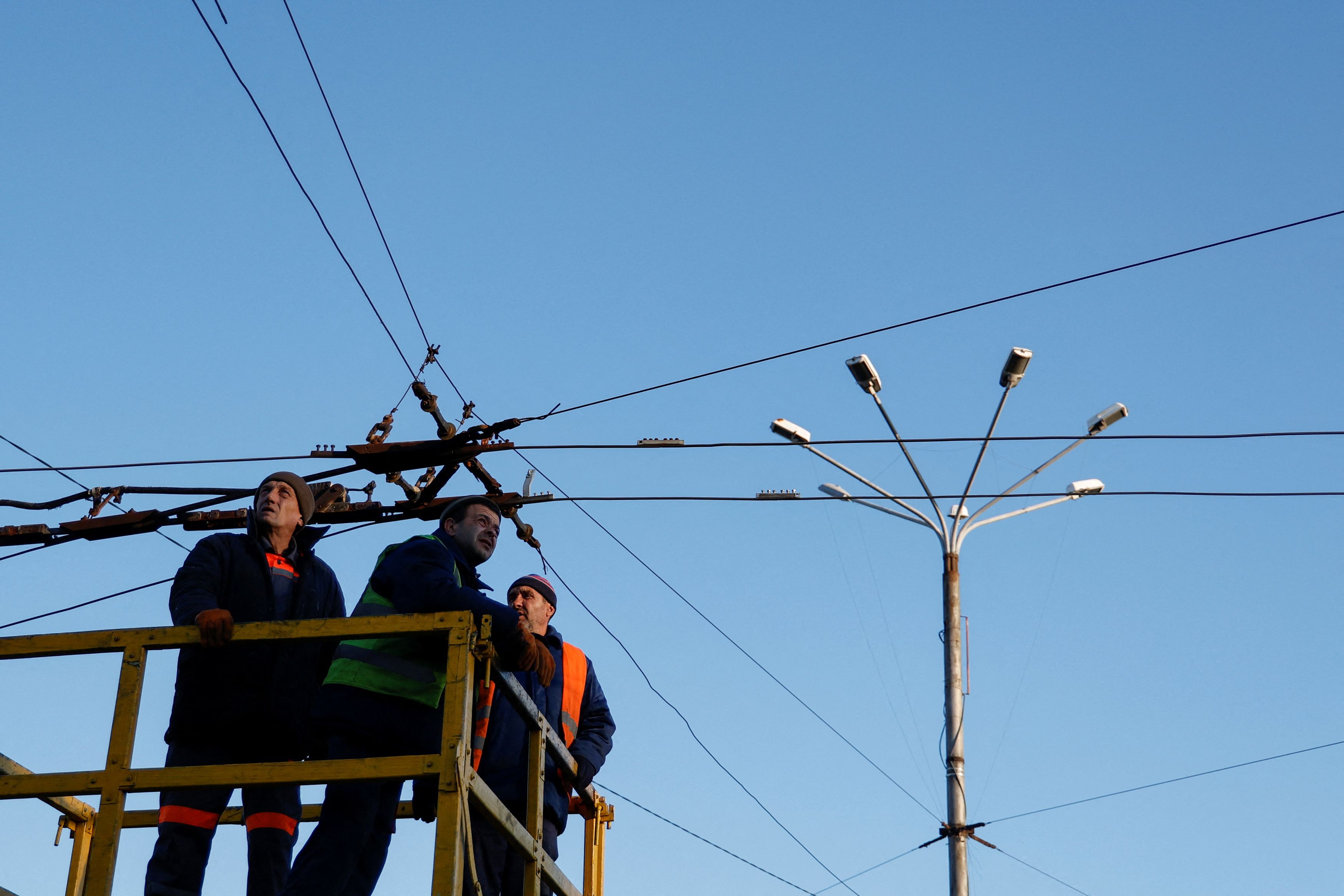 Rusko zničilo čtyřicet procent energetické infrastruktury